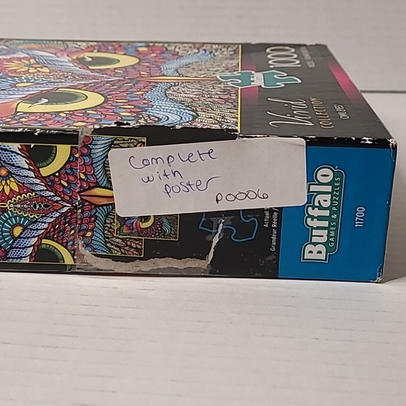 Buffalo Owl Eyes 1000 pieces #11700 *Complete* - Picture 3 of 4